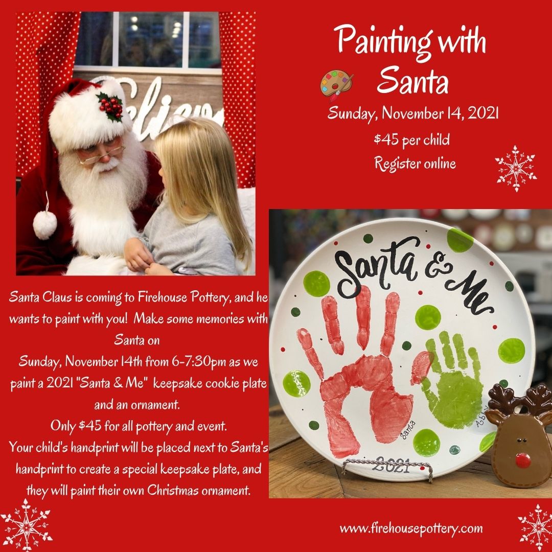 painting with santa
